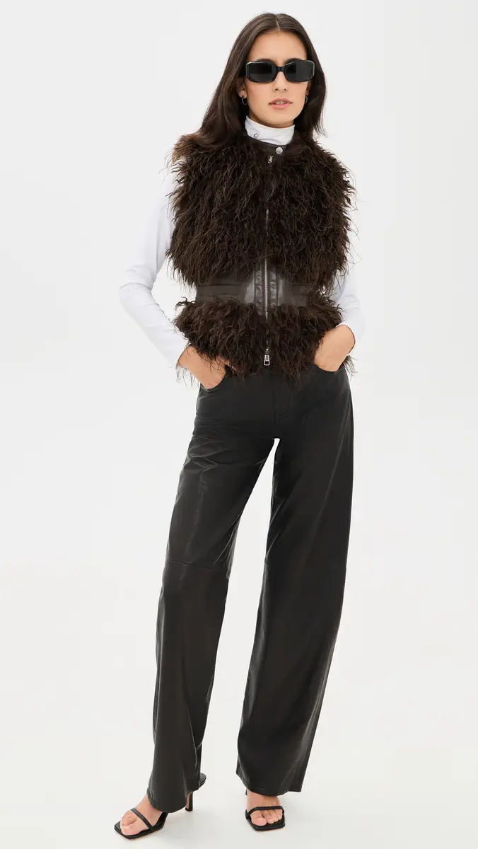 Apparis Cleo Mongolian Vest | Thumbnail 5 Apparis Cleo Mongolian Vest | Thumbnail 5