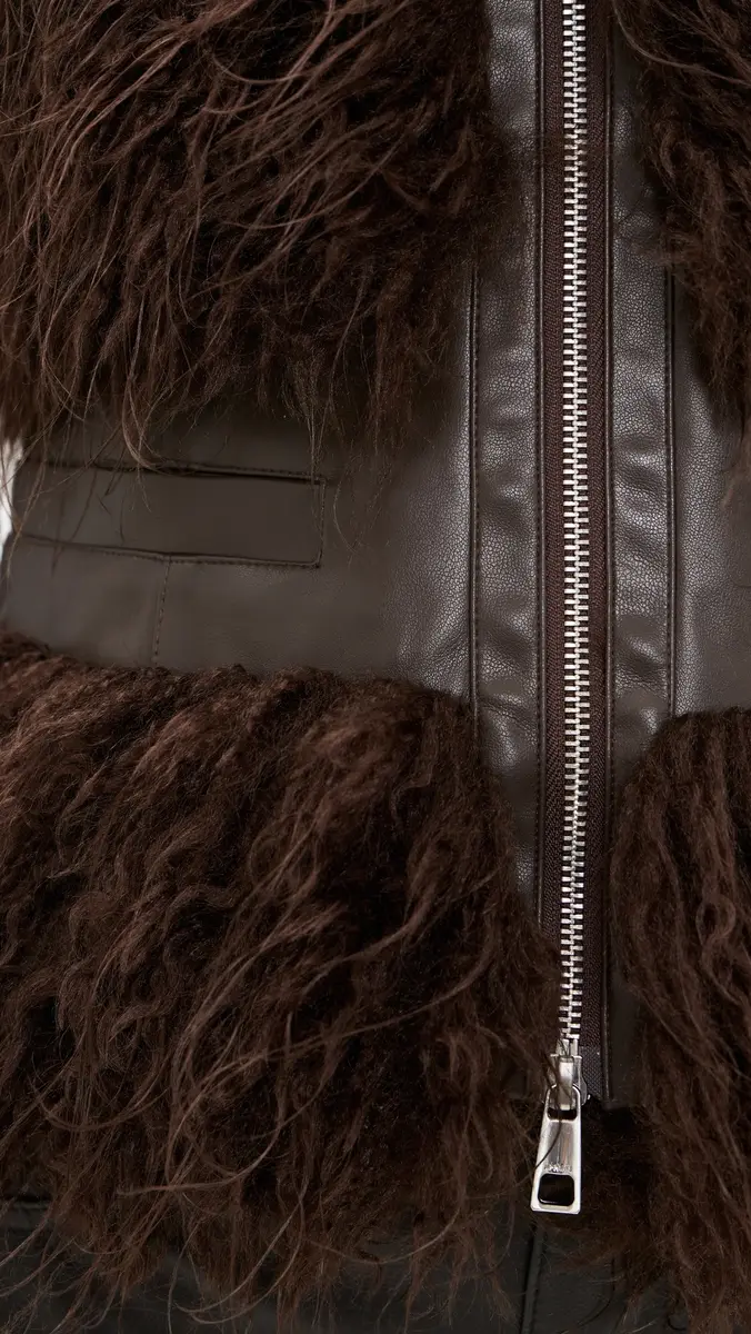 Apparis Cleo Mongolian Vest | Thumbnail 6 Apparis Cleo Mongolian Vest | Thumbnail 6