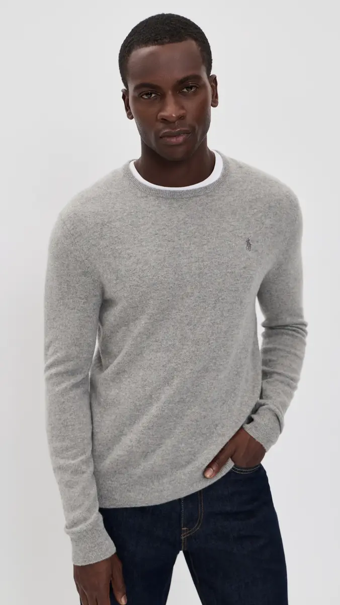 Polo Ralph Lauren Original Label Lux Crew Neck Sweater | Thumbnail 2