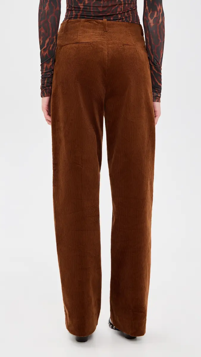 Ganni Corduroy Trousers | Thumbnail 3