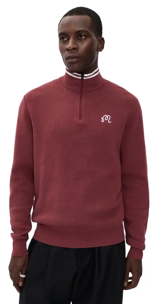 Malbon Sorrel Zip Sweater