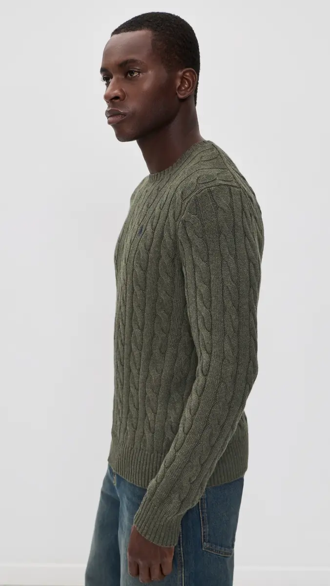 Polo Ralph Lauren Cotton Cable Knit Sweater | Thumbnail 4