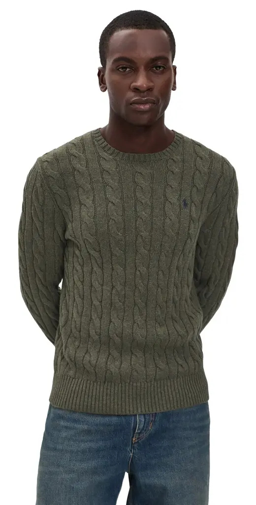 Polo Ralph Lauren Cotton Cable Knit Sweater