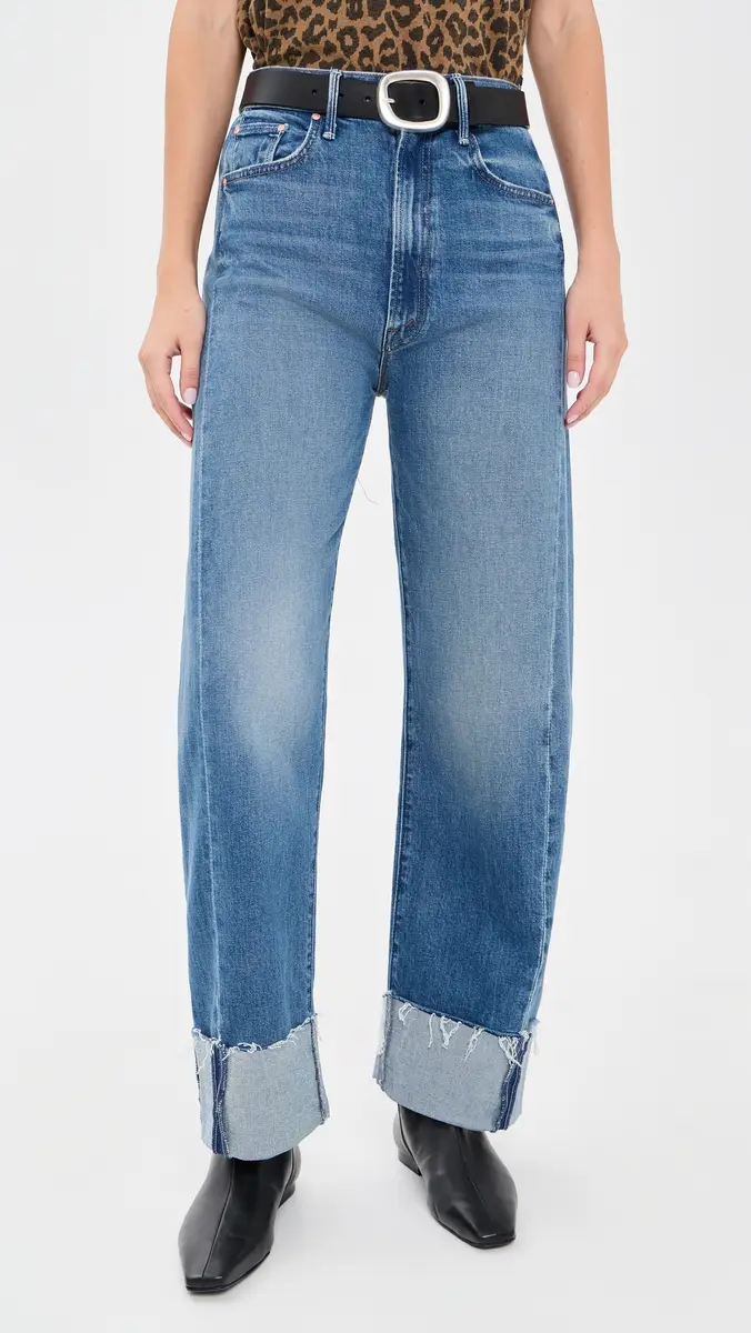 Mother The Half-Pipe Flood Cuff Fray Jeans | Thumbnail 2 Mother The Half-Pipe Flood Cuff Fray Jeans | Thumbnail 2