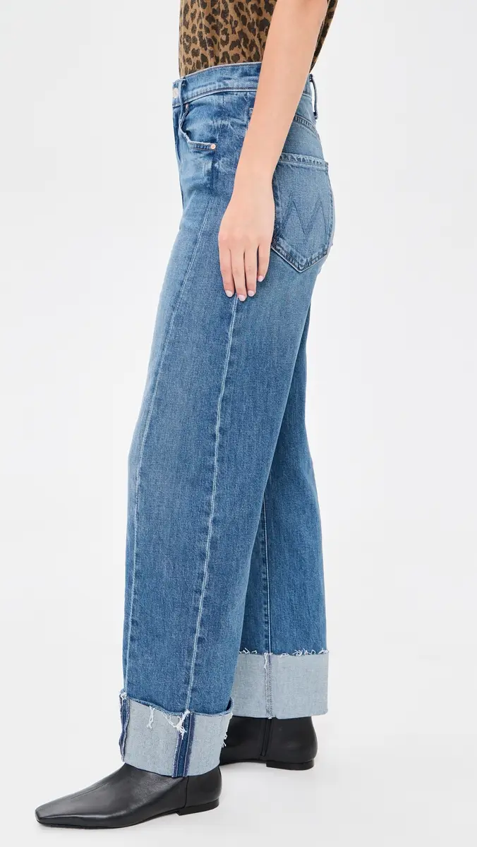 Mother The Half-Pipe Flood Cuff Fray Jeans | Thumbnail 4 Mother The Half-Pipe Flood Cuff Fray Jeans | Thumbnail 4