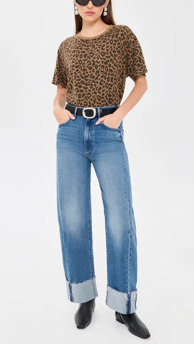Mother The Half-Pipe Flood Cuff Fray Jeans | Thumbnail 5 Mother The Half-Pipe Flood Cuff Fray Jeans | Thumbnail 5