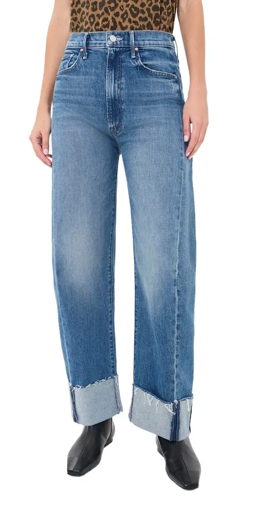 The Half-Pipe Flood Cuff Fray Jeans The Half-Pipe Flood Cuff Fray Jeans