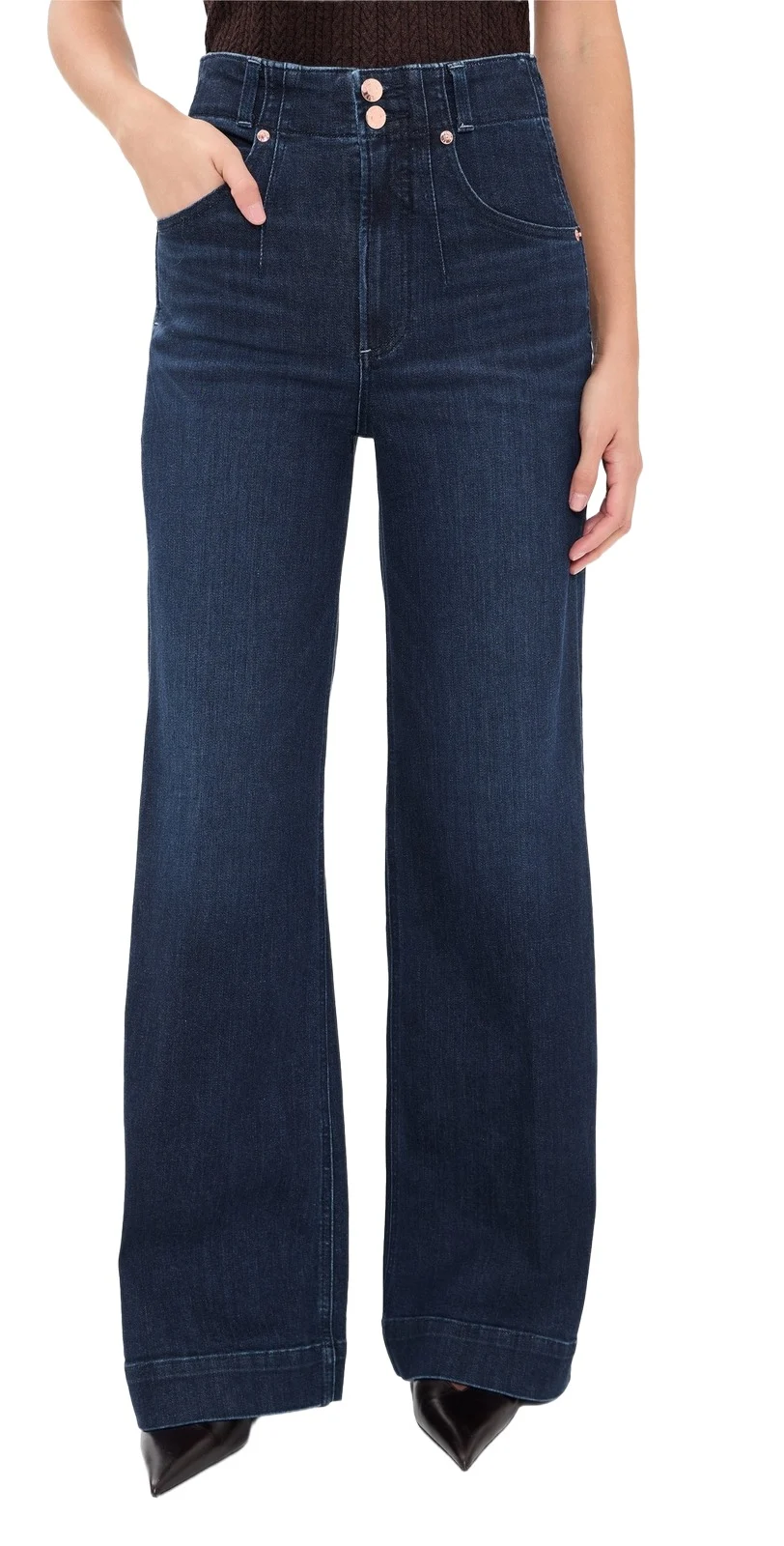 Lana High Rise Ultra Wide Leg Jeans