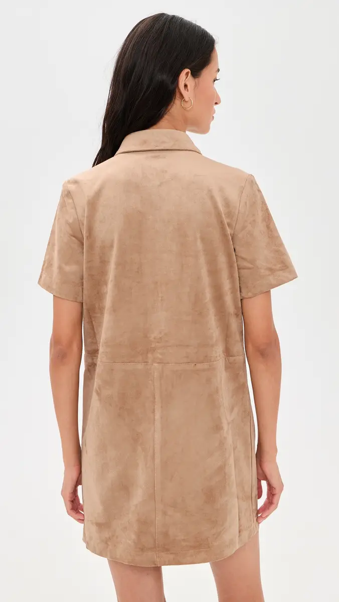 Z Supply Leone Faux Suede Dress | Thumbnail 3 Z Supply Leone Faux Suede Dress | Thumbnail 3
