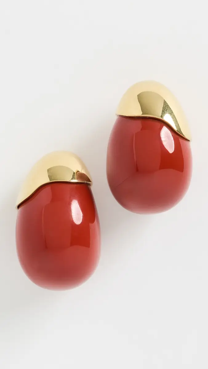 Lizzie Fortunato Vermillion Toro Earrings | Thumbnail 2
