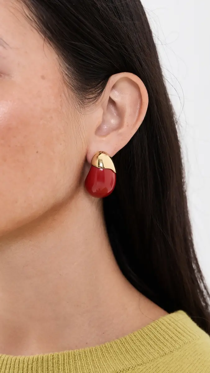Lizzie Fortunato Vermillion Toro Earrings | Thumbnail 3