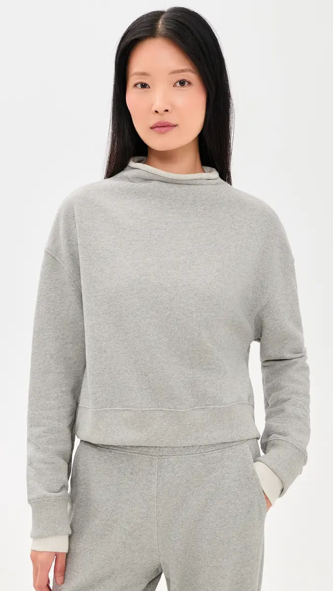 perfectwhitetee Arden French Terry Sweatshirt | Thumbnail 2