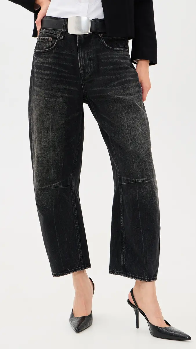 R13 Articulated Knee Ex-Boyfriend Jeans | Thumbnail 2 R13 Articulated Knee Ex-Boyfriend Jeans | Thumbnail 2