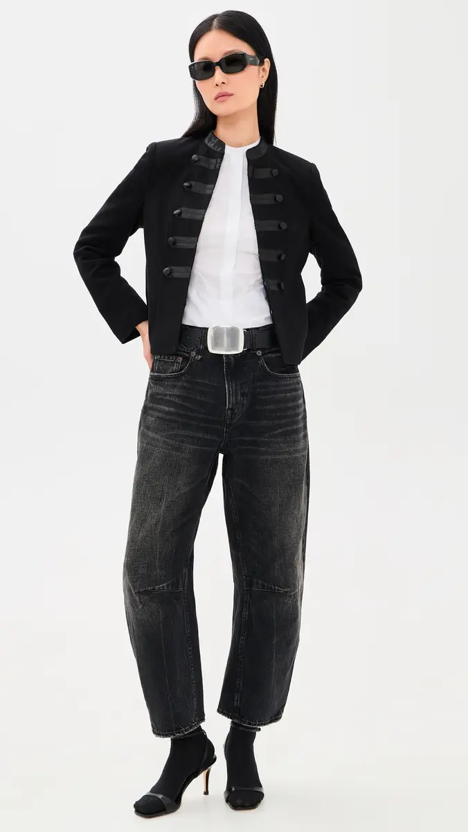 R13 Articulated Knee Ex-Boyfriend Jeans | Thumbnail 5 R13 Articulated Knee Ex-Boyfriend Jeans | Thumbnail 5