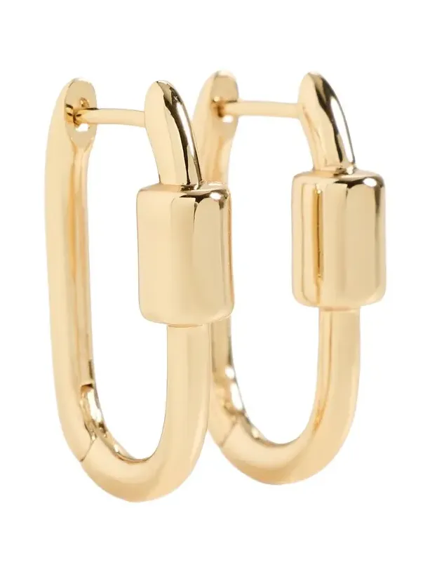 Madewell Carabiner Hoop Earrings