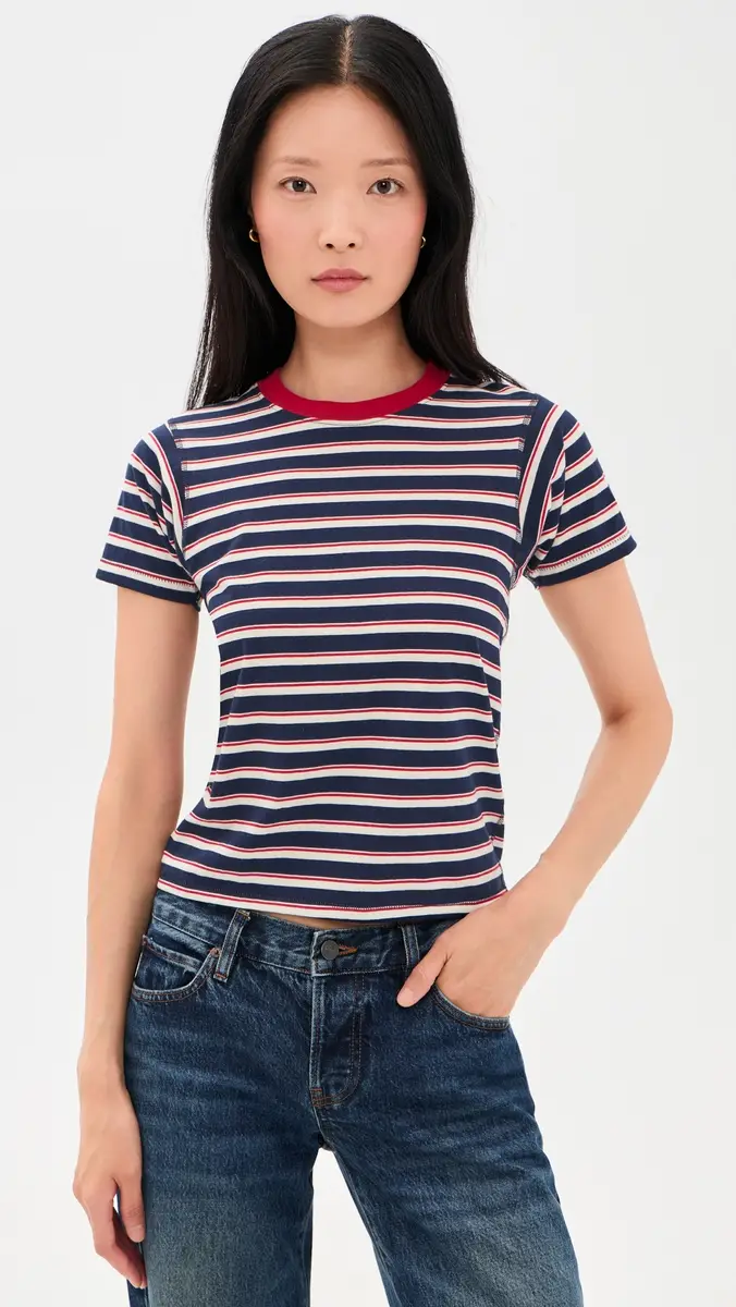 Asher Amelia Stripe Tee | Thumbnail 2 Asher Amelia Stripe Tee | Thumbnail 2