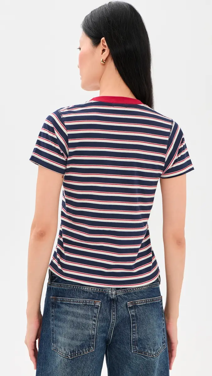 Asher Amelia Stripe Tee | Thumbnail 3 Asher Amelia Stripe Tee | Thumbnail 3