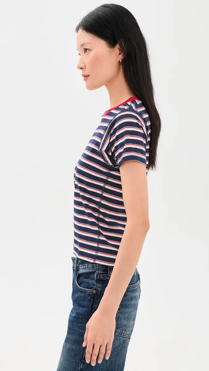 Asher Amelia Stripe Tee | Thumbnail 4 Asher Amelia Stripe Tee | Thumbnail 4