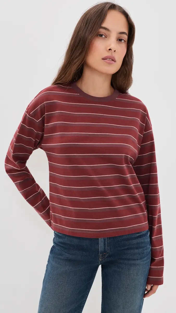 rag & bone Kelly Stripe Boxy Tee | Thumbnail 3 rag & bone Kelly Stripe Boxy Tee | Thumbnail 3