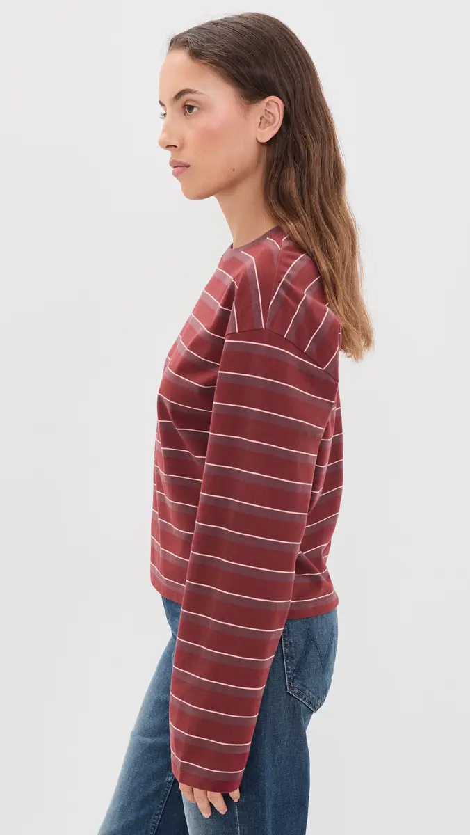 rag & bone Kelly Stripe Boxy Tee | Thumbnail 5 rag & bone Kelly Stripe Boxy Tee | Thumbnail 5