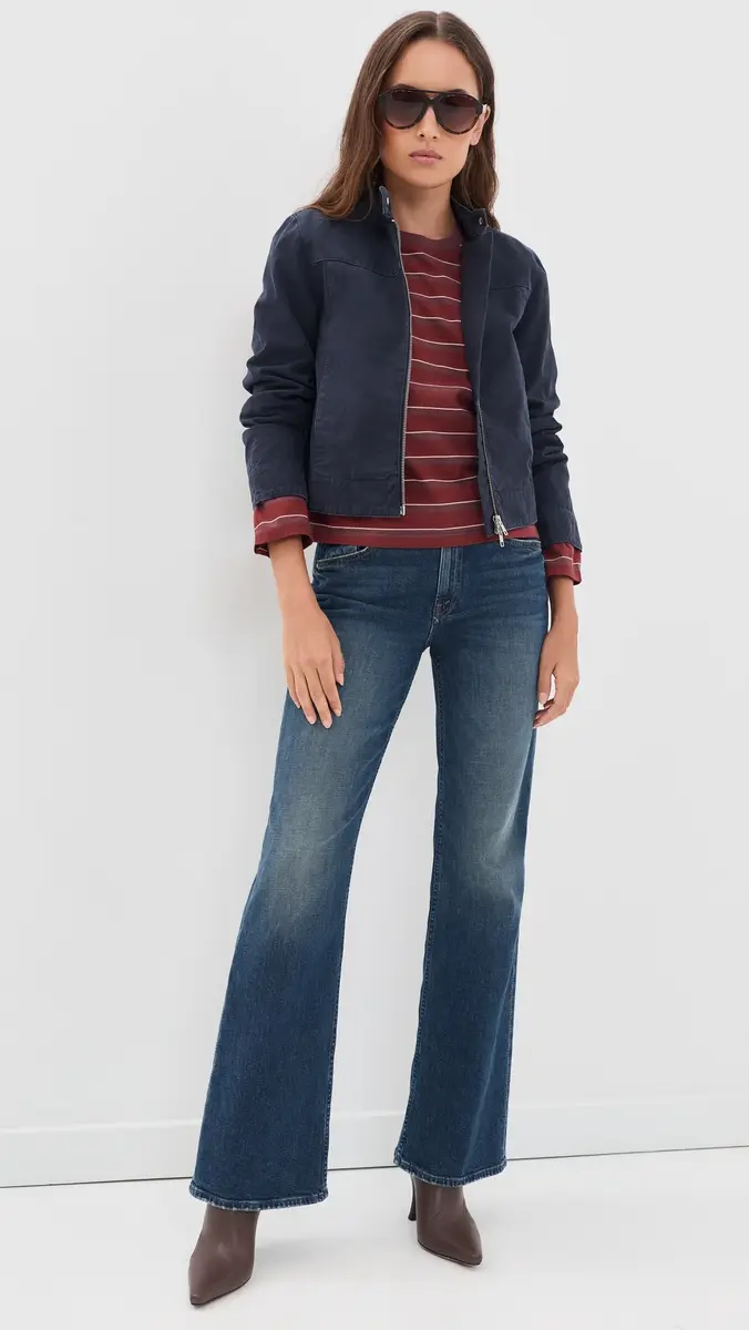 rag & bone Kelly Stripe Boxy Tee | Thumbnail 6 rag & bone Kelly Stripe Boxy Tee | Thumbnail 6