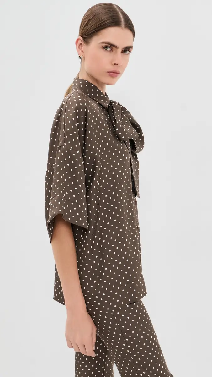 FRANÇOISE Blake Silk Shirt | Thumbnail 4 FRANÇOISE Blake Silk Shirt | Thumbnail 4