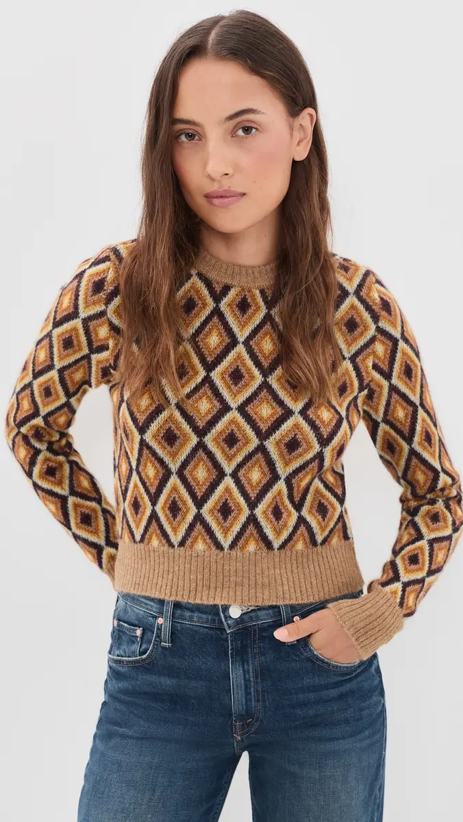 Mother The Crop Sweater | Thumbnail 2 Mother The Crop Sweater | Thumbnail 2
