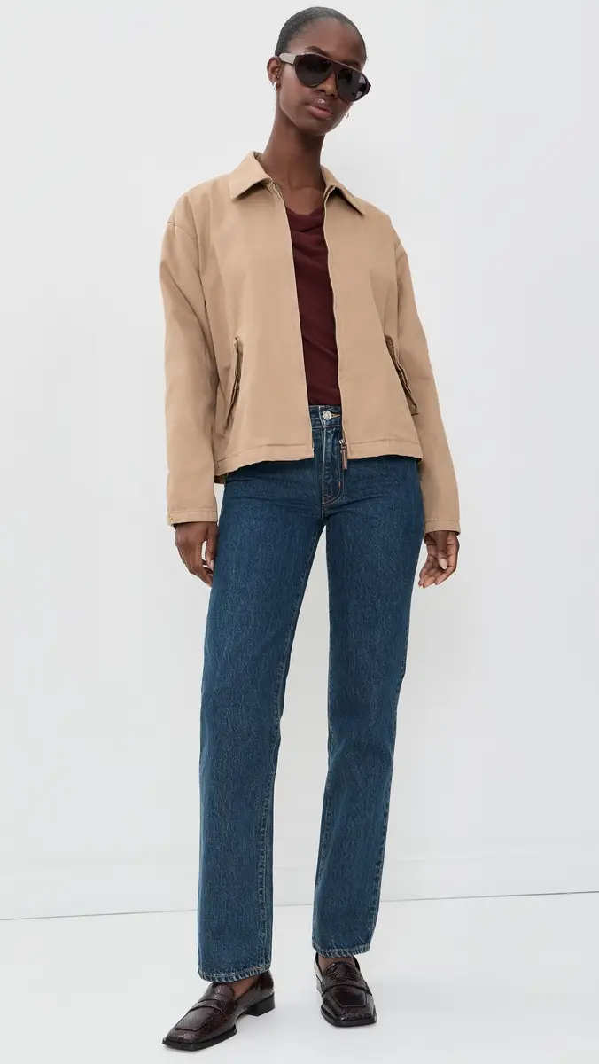 Vince Washed Cotton Jacket | Thumbnail 5 Vince Washed Cotton Jacket | Thumbnail 5