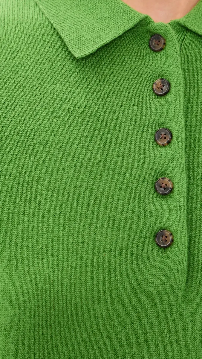 Madewell Polo Sweater In Soft Wool | Thumbnail 6
