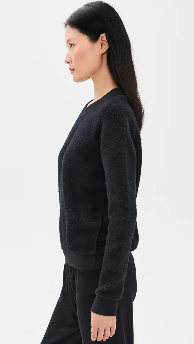 perfectwhitetee Ziggy Inside Out Fleece Sweatshirt | Thumbnail 4 perfectwhitetee Ziggy Inside Out Fleece Sweatshirt | Thumbnail 4