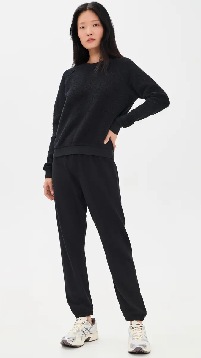 perfectwhitetee Ziggy Inside Out Fleece Sweatshirt | Thumbnail 5 perfectwhitetee Ziggy Inside Out Fleece Sweatshirt | Thumbnail 5
