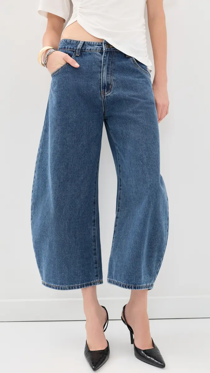 LIONESS Horseshoe Cropped Jeans | Thumbnail 2 LIONESS Horseshoe Cropped Jeans | Thumbnail 2