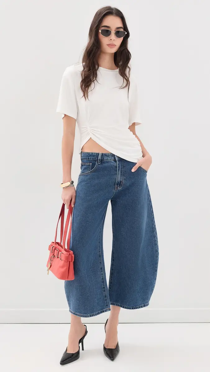 LIONESS Horseshoe Cropped Jeans | Thumbnail 5 LIONESS Horseshoe Cropped Jeans | Thumbnail 5