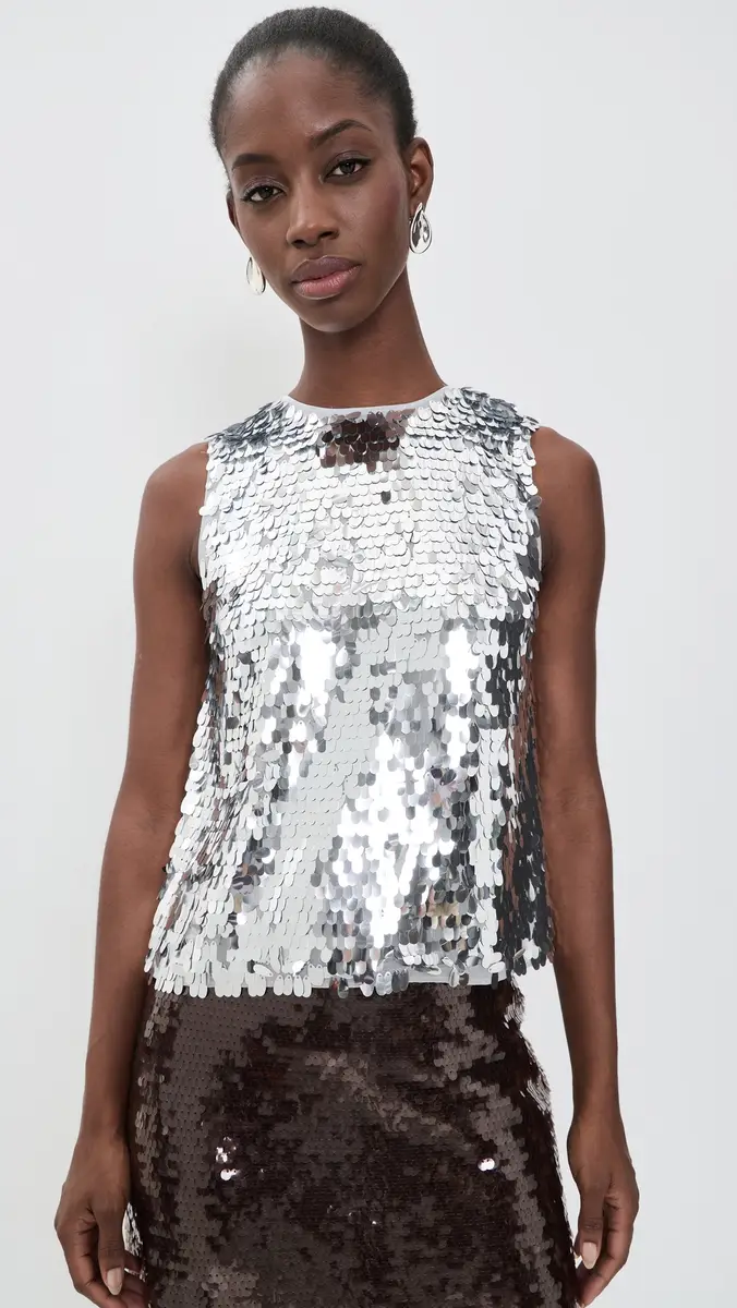 SIMONMILLER Shirley Sequin Top | Thumbnail 2 SIMONMILLER Shirley Sequin Top | Thumbnail 2