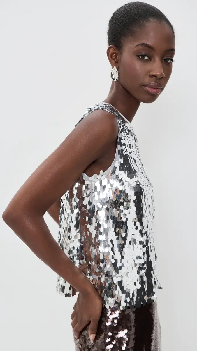 SIMONMILLER Shirley Sequin Top | Thumbnail 4 SIMONMILLER Shirley Sequin Top | Thumbnail 4