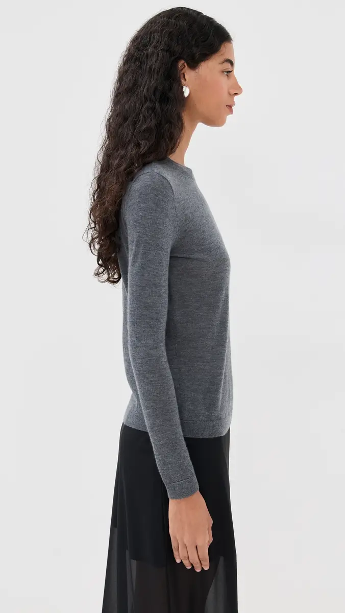 Co Long Sleeve Cashmere Crew Sweater | Thumbnail 4 Co Long Sleeve Cashmere Crew Sweater | Thumbnail 4