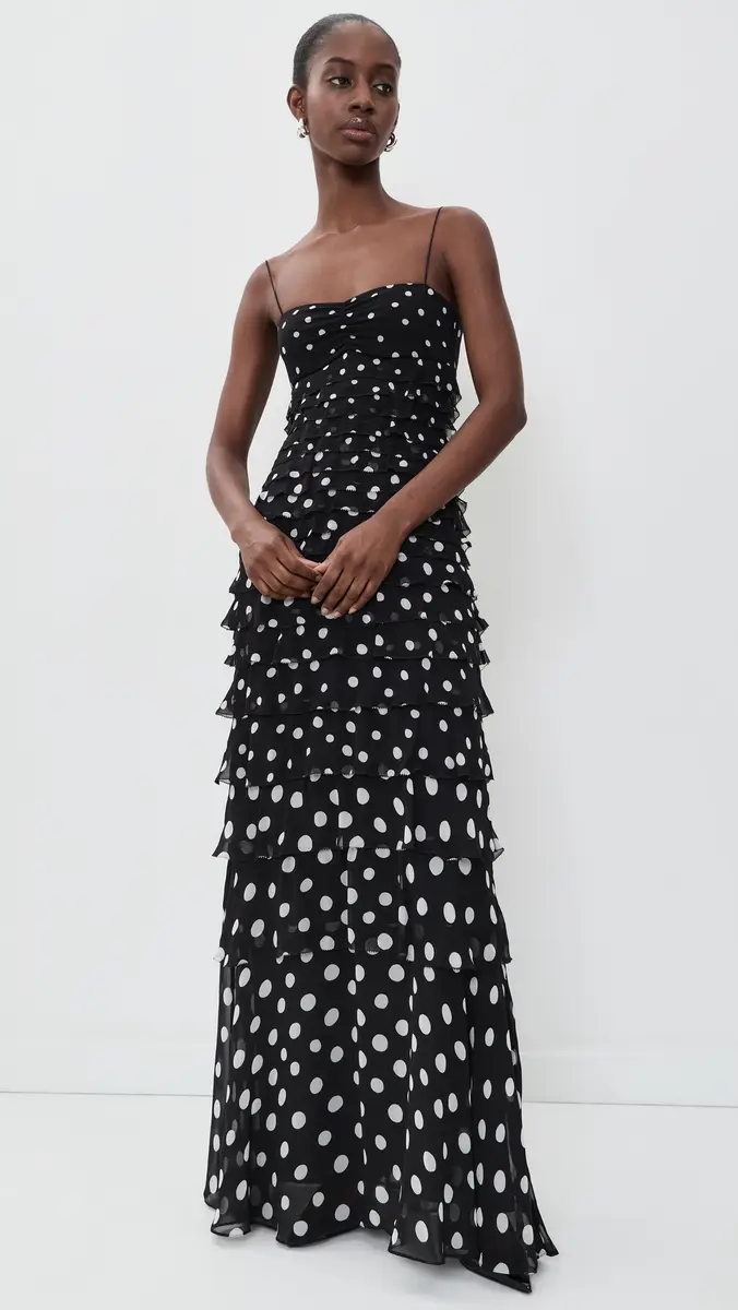 Saloni Niki Long Dress | Thumbnail 2 Saloni Niki Long Dress | Thumbnail 2