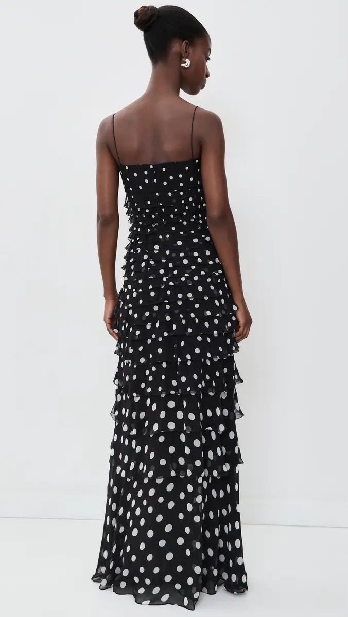 Saloni Niki Long Dress | Thumbnail 3 Saloni Niki Long Dress | Thumbnail 3