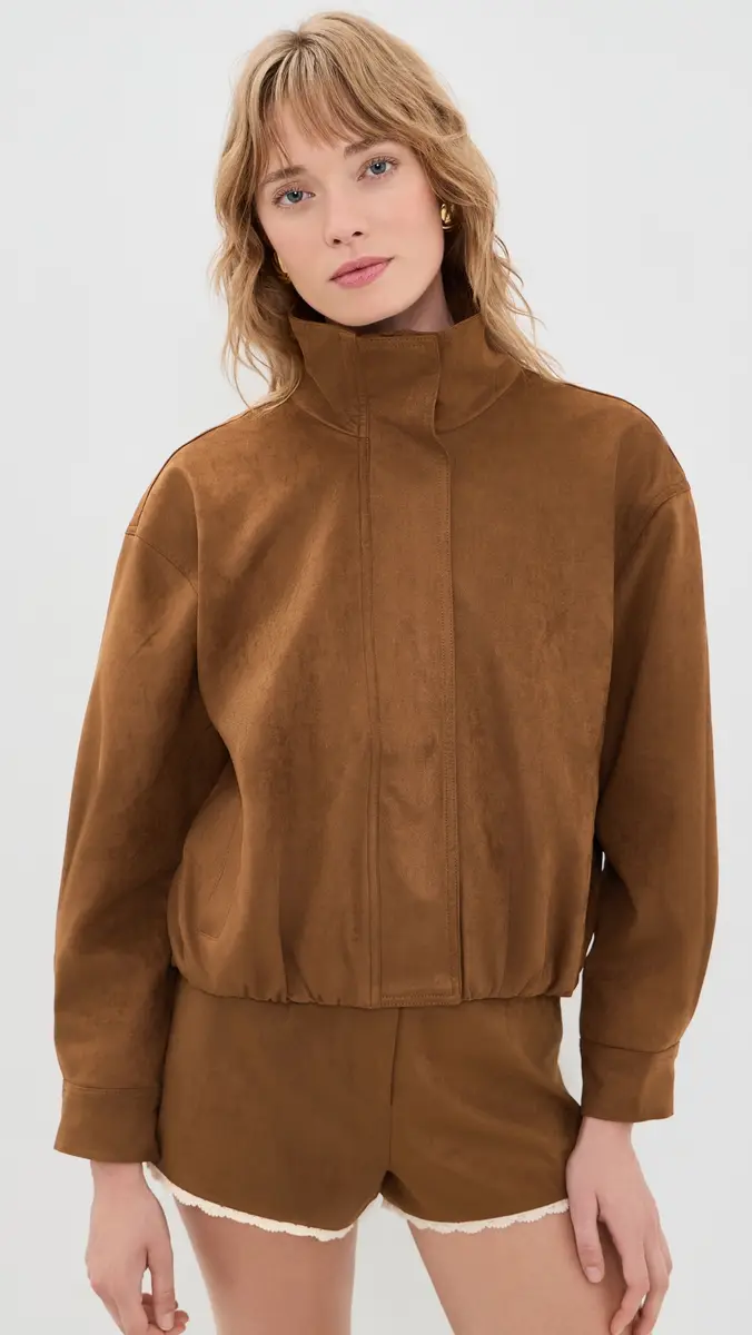 ASTR The Label Cooper Faux Suede Jacket | Thumbnail 2 ASTR The Label Cooper Faux Suede Jacket | Thumbnail 2