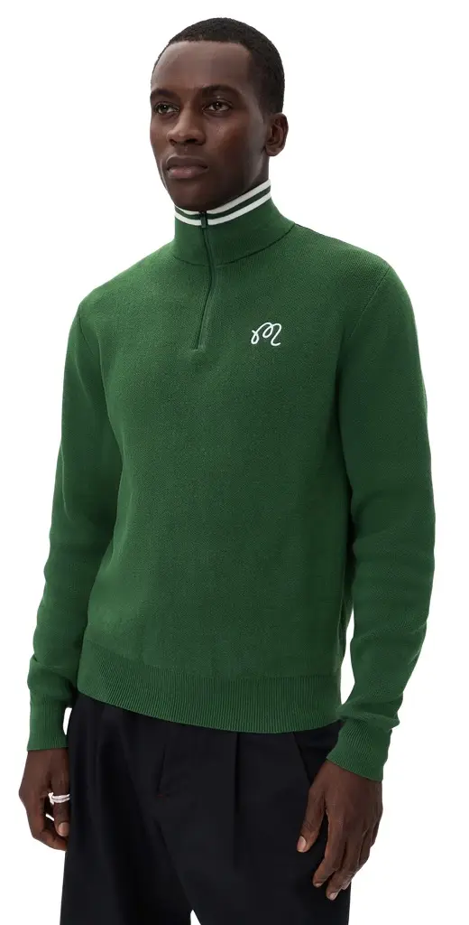Malbon Sorrel Zip Sweater