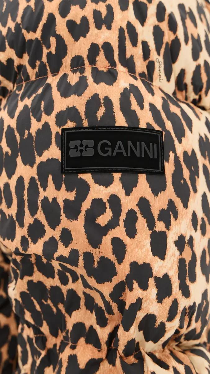Ganni Future Nylon Printed Quilt Puffer | Thumbnail 6 Ganni Future Nylon Printed Quilt Puffer | Thumbnail 6