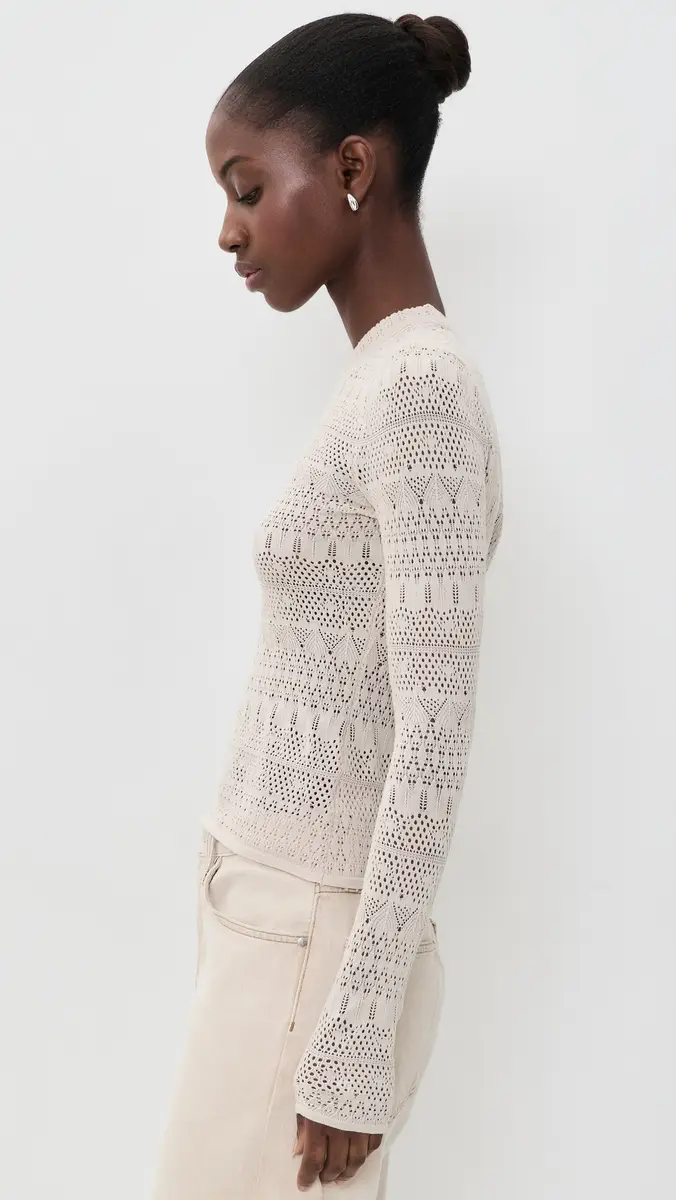 Z Supply Dorris Sweater Top | Thumbnail 4 Z Supply Dorris Sweater Top | Thumbnail 4