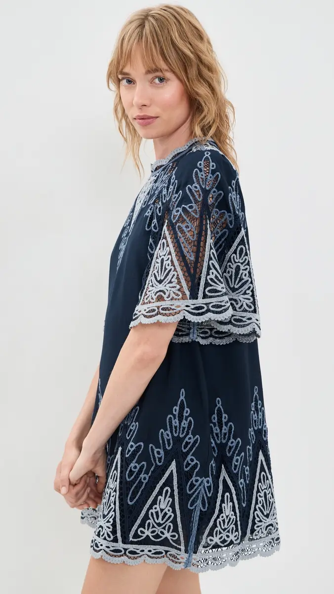 Sea Vali Embellished Mini Dress | Thumbnail 4 Sea Vali Embellished Mini Dress | Thumbnail 4
