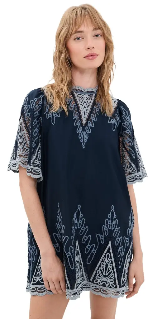 Vali Embellished Mini Dress