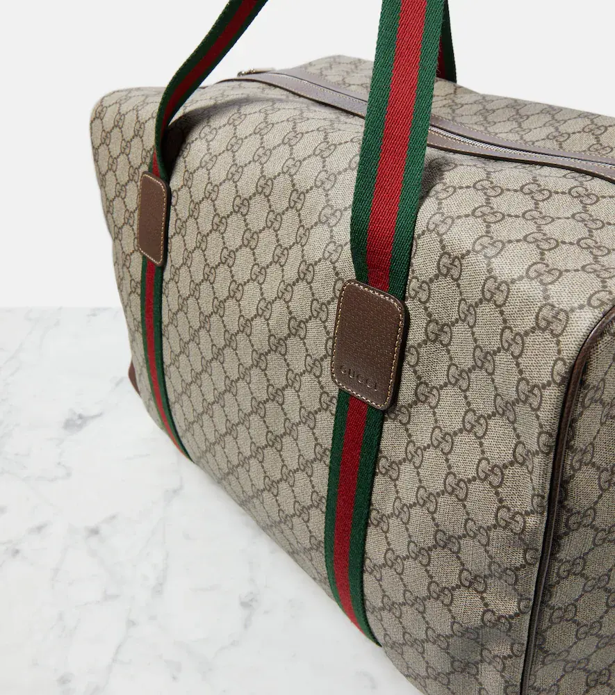 Gucci GG Supreme Large canvas duffle bag | Thumbnail 3