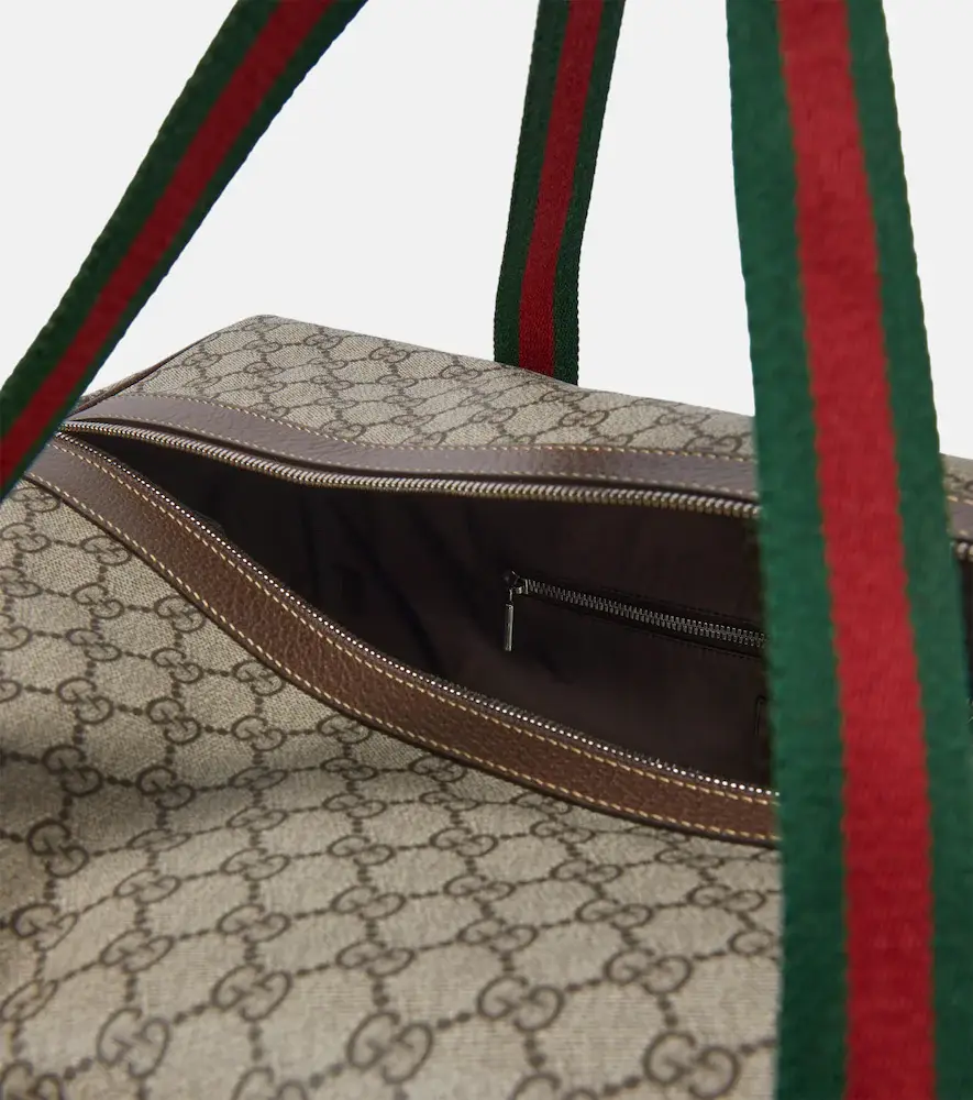Gucci GG Supreme Large canvas duffle bag | Thumbnail 4