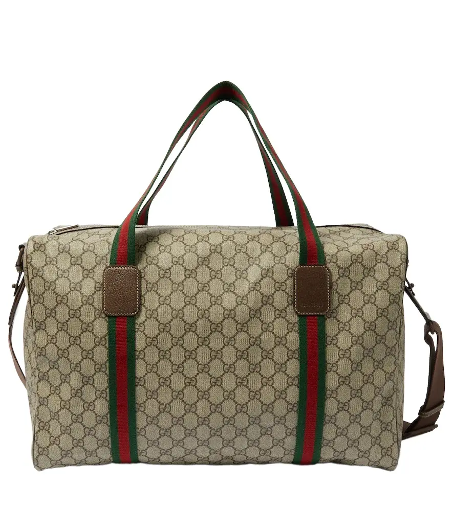 GG Supreme Large canvas duffle bag GG Supreme Large canvas duffle bag