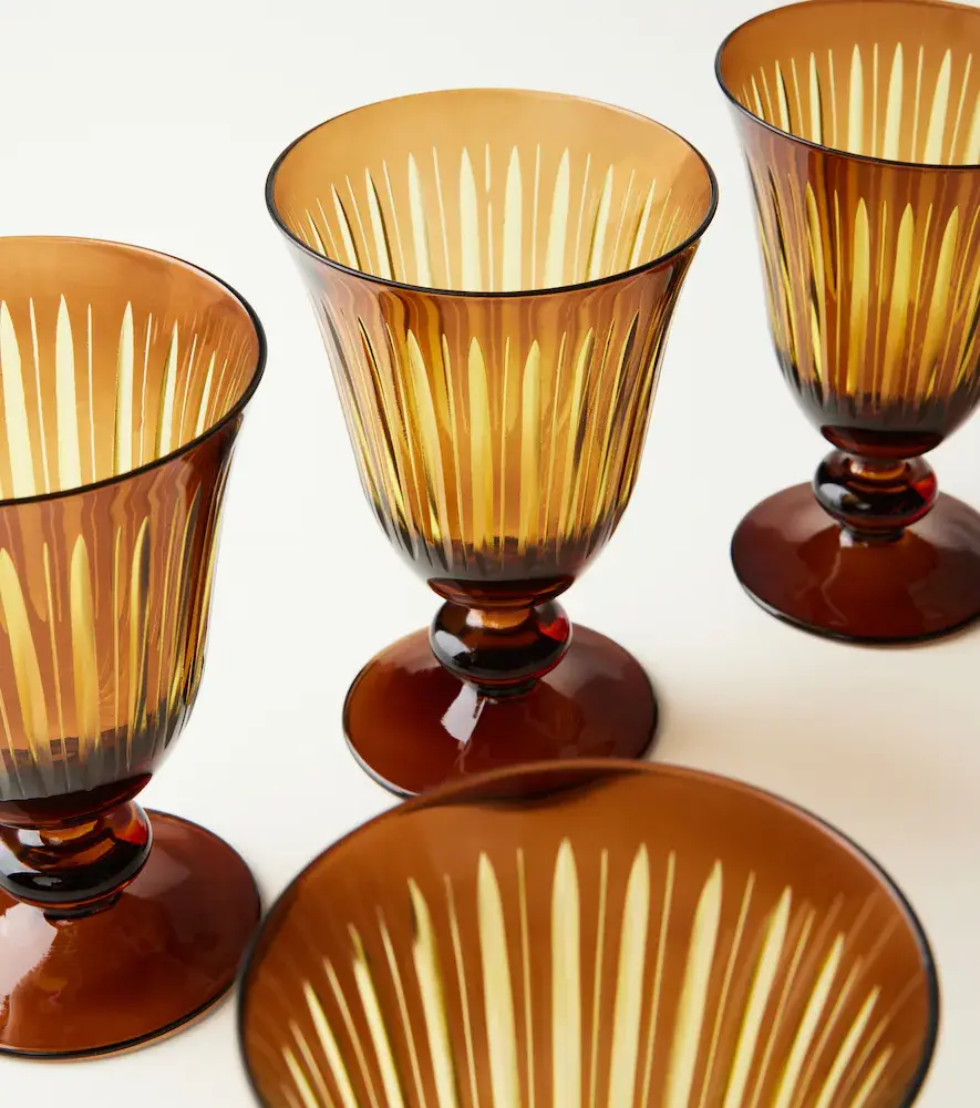 L'Objet Prism set of 4 wine glasses | Thumbnail 2