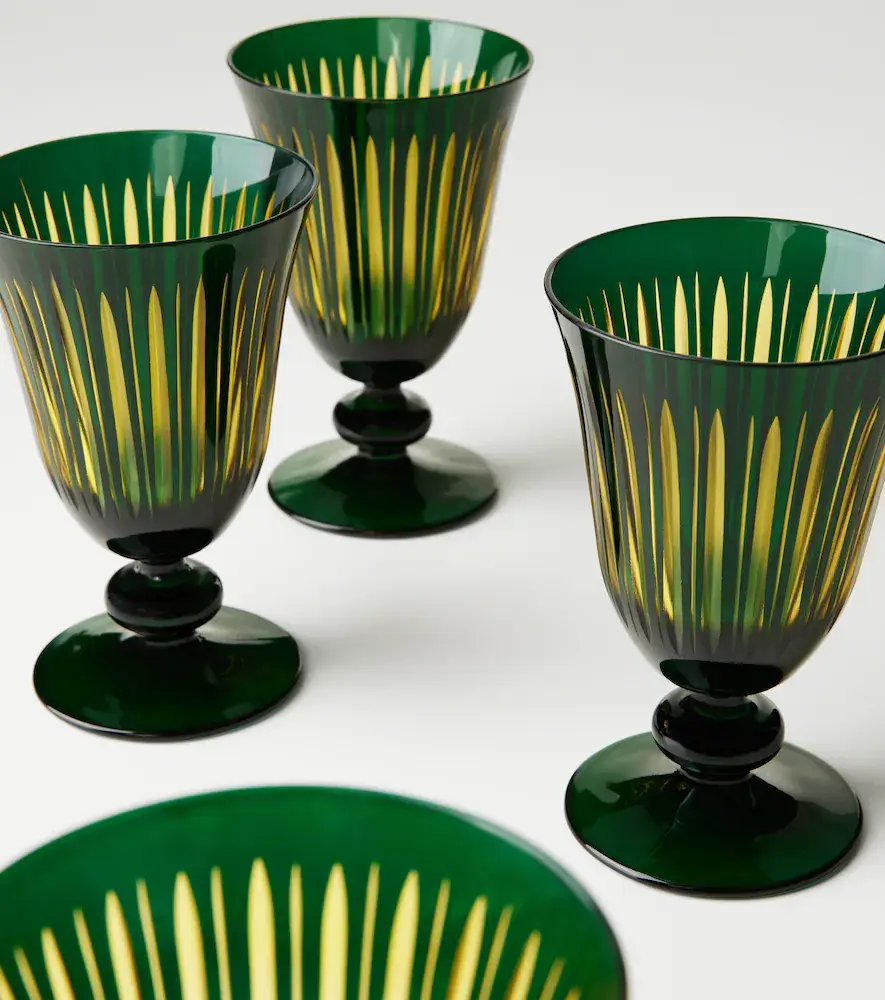 L'Objet Prism set of 4 wine glasses | Thumbnail 4