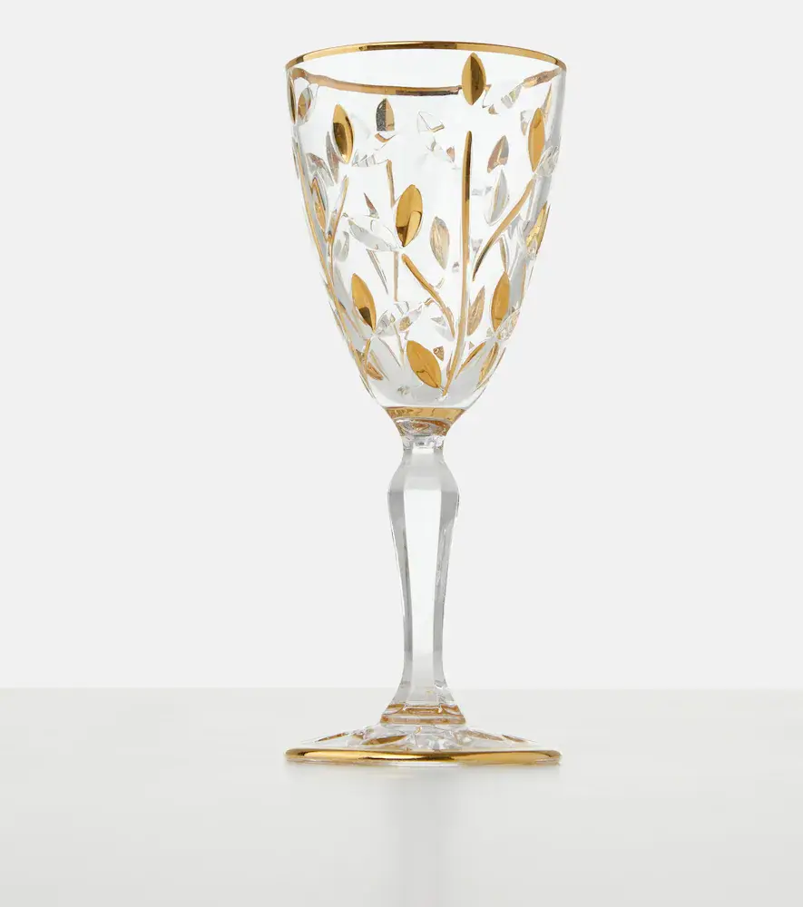 LES OTTOMANS Set of 4 crystal wine glasses | Thumbnail 4
